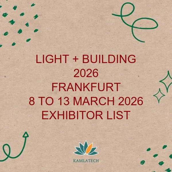 Light + Building Frankfurt 2026 Exhibitor List (1880 Exhibitors)